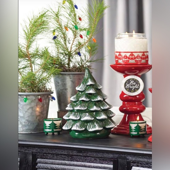 Other - Gold canyon candle wax/oil warmer “snowy spruce” NIB
